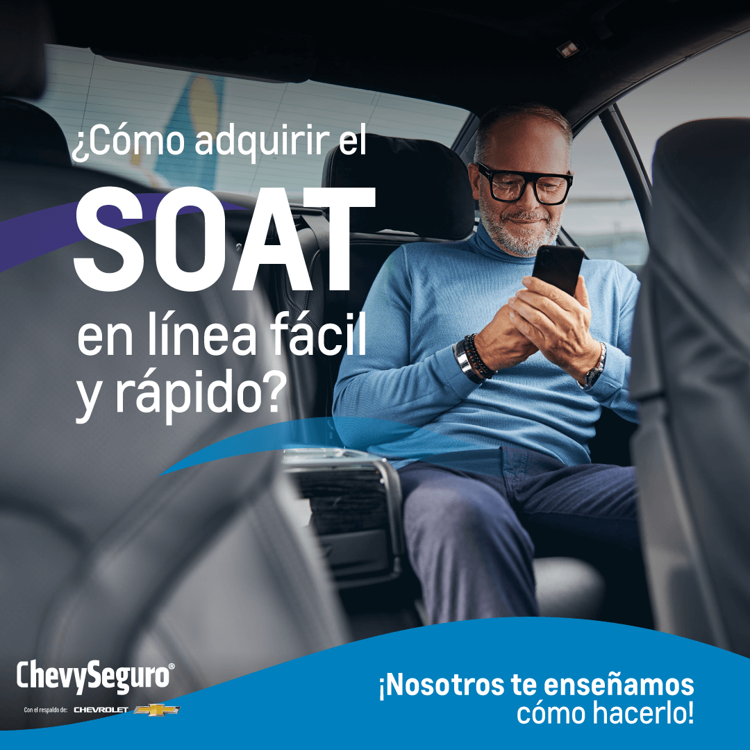 Como adquirir el soat en linea - chevy seguro