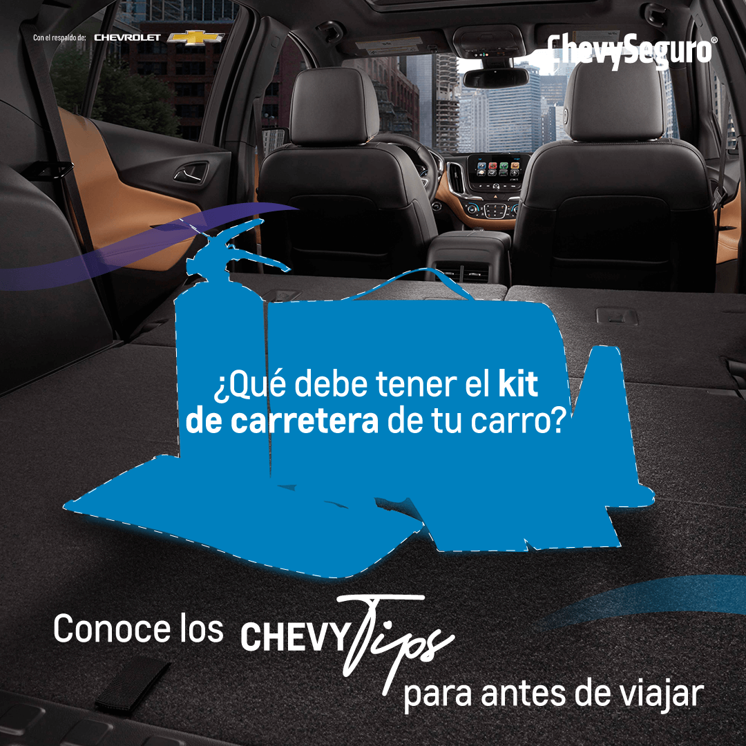Qué debe tener el kit de carretera de tu carro - chevyseguro